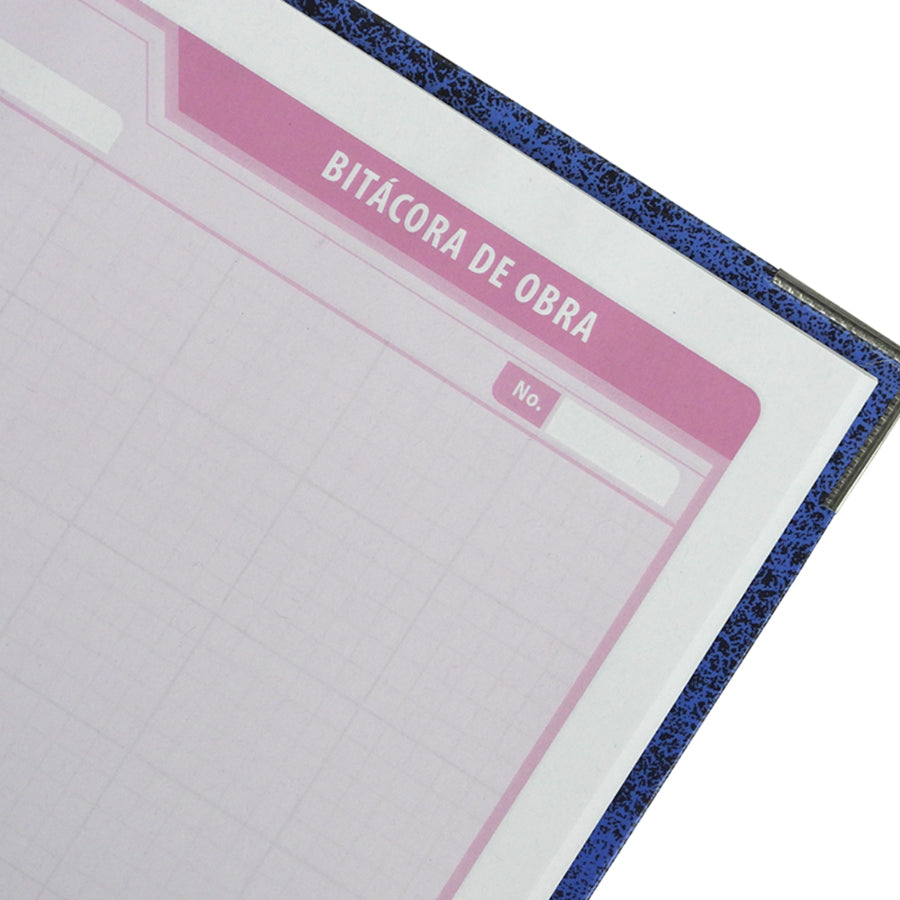 LIBRO FF BITACORA DE OBRA ESTRELLA 96H MOD.469