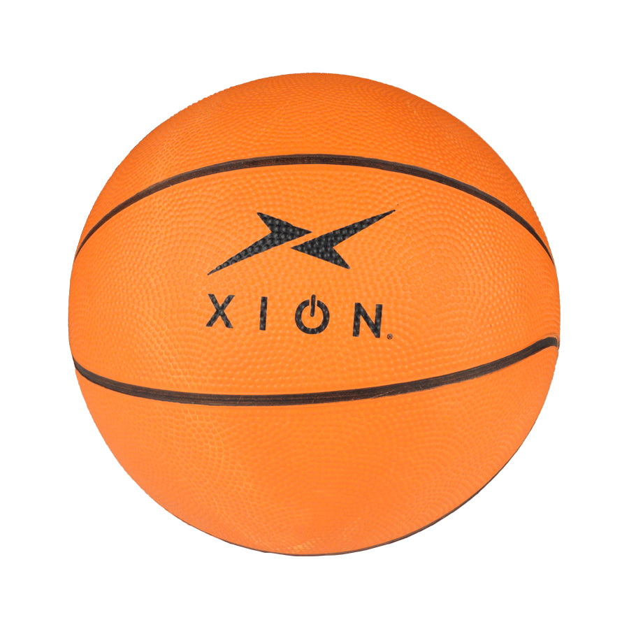 BALON BASQUETBOL XION HULE NATURAL MOLDEADO NARANJA #5