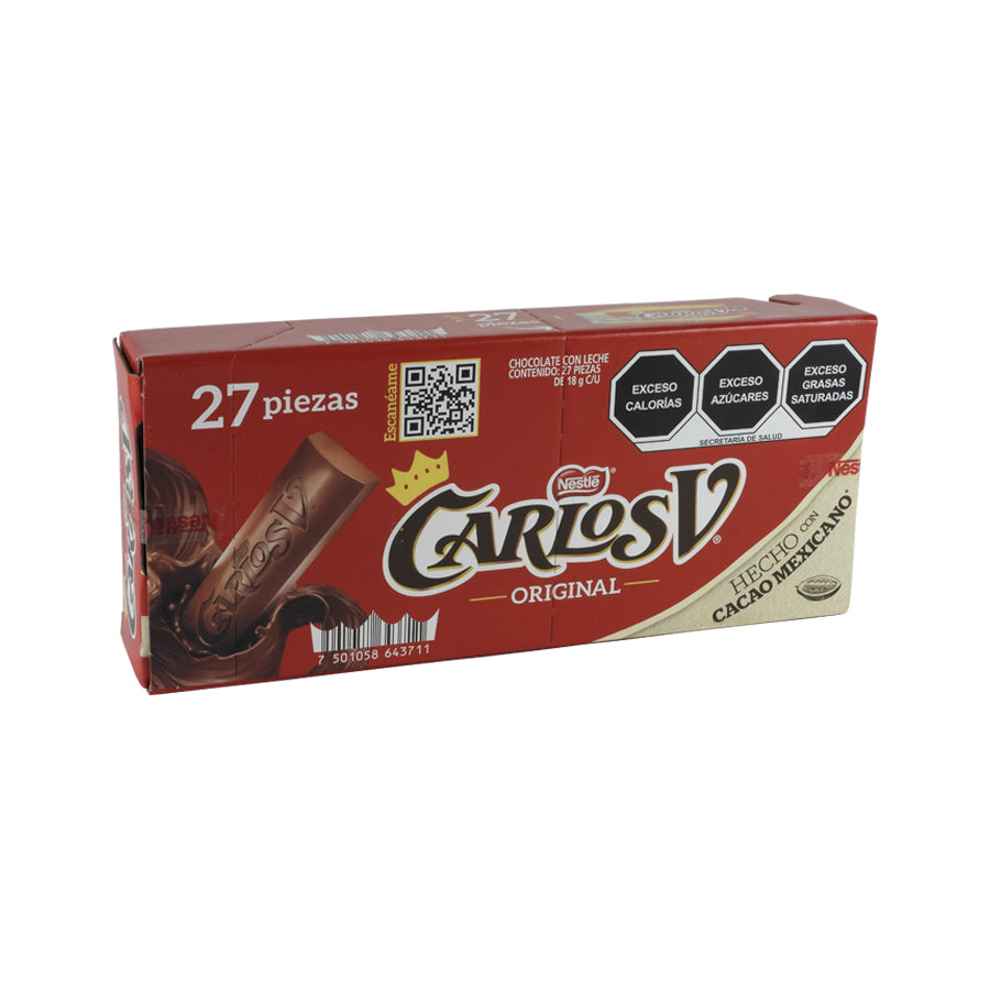 CHOCOLATE CARLOS V PAQ C27 PZAS