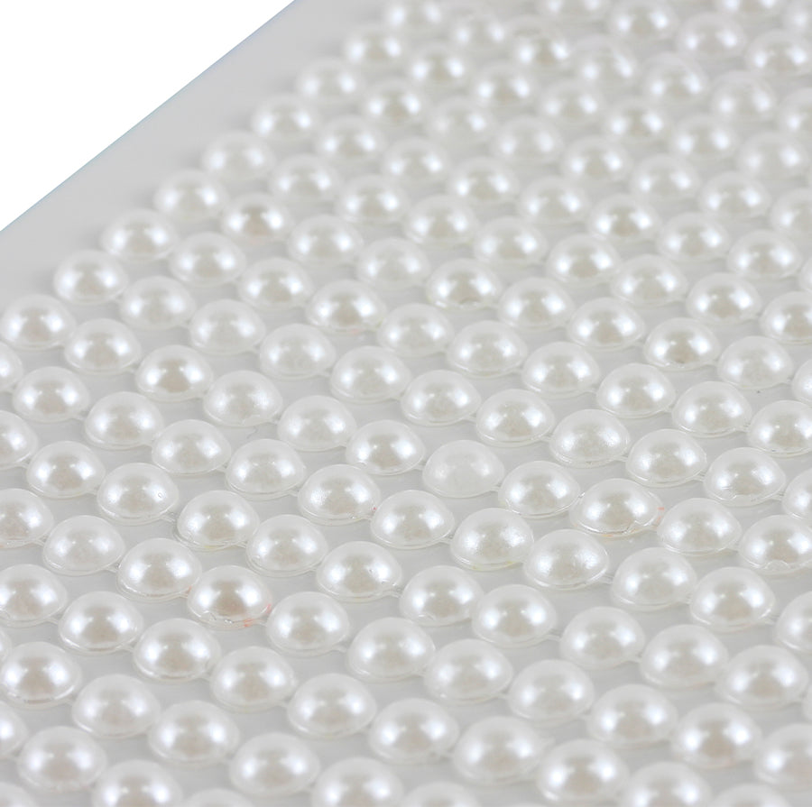 PIED/ACRILICAS PERLA 6MM BLANCO PIED-PERLA06BA