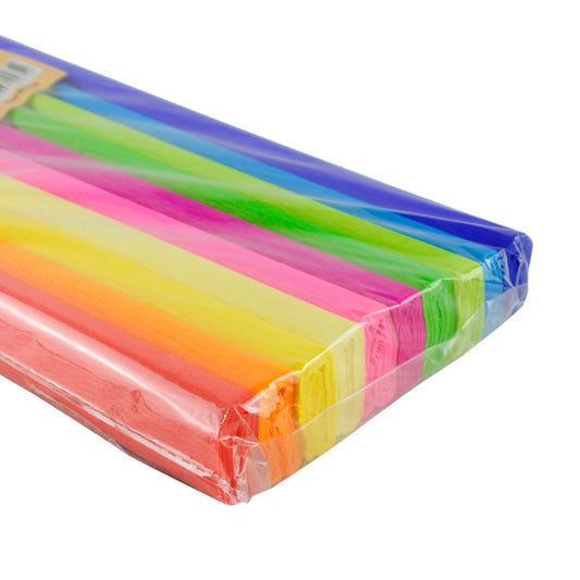 PAPEL CREPE PASCUA COLORES SURTIDOS FASHION C10 PZAS
