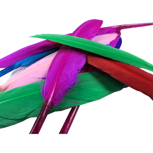 PLUMAS DE COLOR PASTEL PASCUA SURTIDO 20G 13-15CM