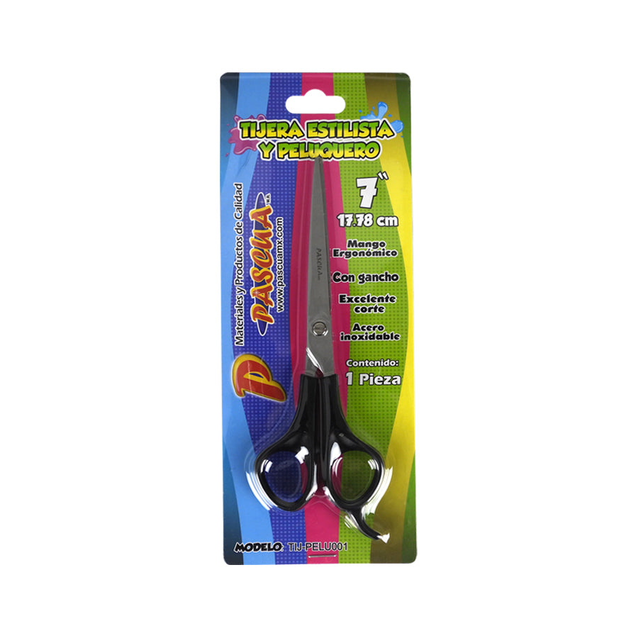 TIJERA PASCUA ESTILISTA Y PELUQUERO C1 PZA