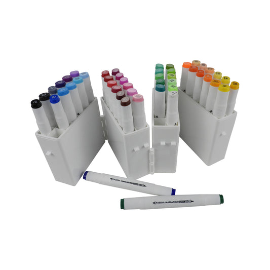 MARCADORES DE AGUA PASCUA DOBLE PUNTA OVAL C48 PZAS PA-MAD2110