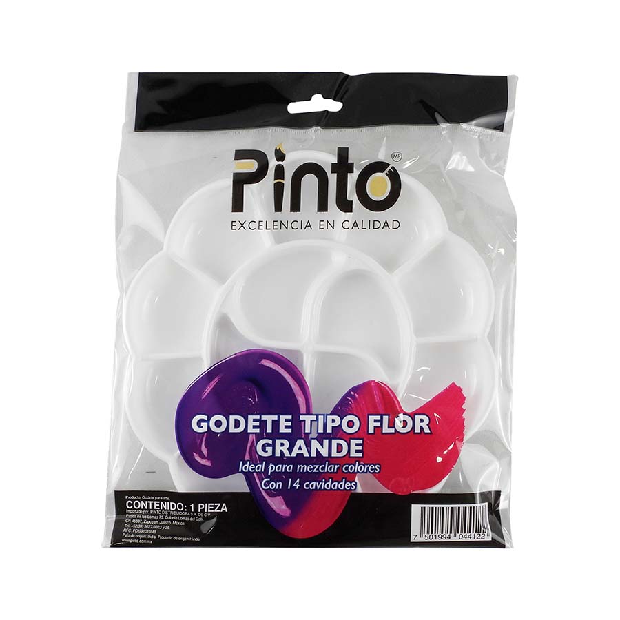 GODETE PINTO TIPO FLOR GRANDE