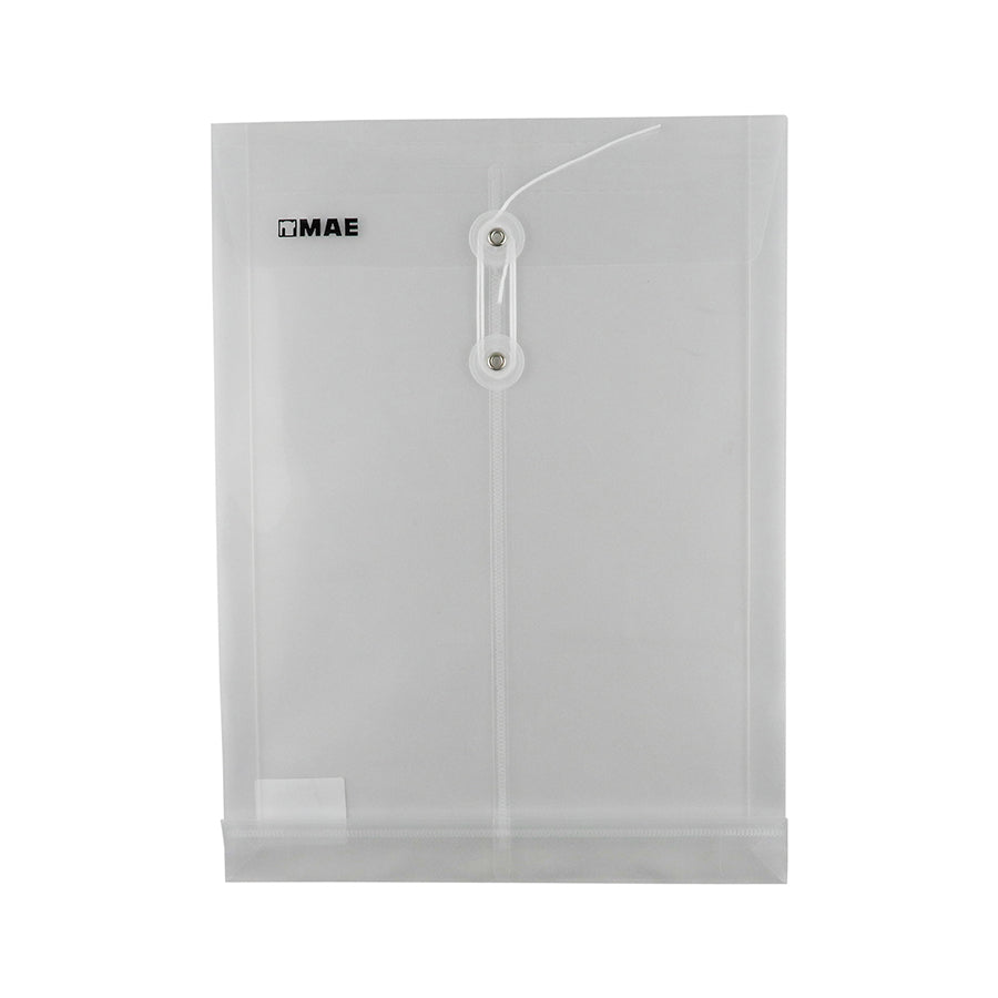 SOBRE DE PLASTICO MAE CARTA CON HILO VERTICAL