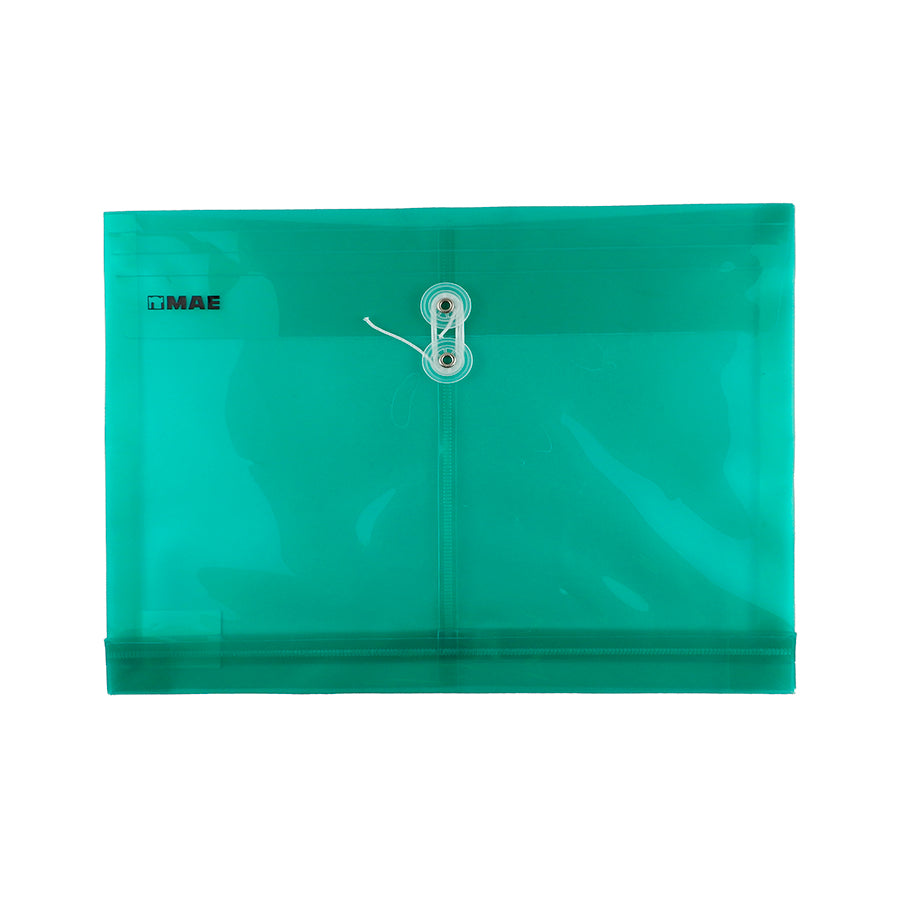 SOBRE DE PLASTICO MAE CARTA CON HILO HORIZONTAL