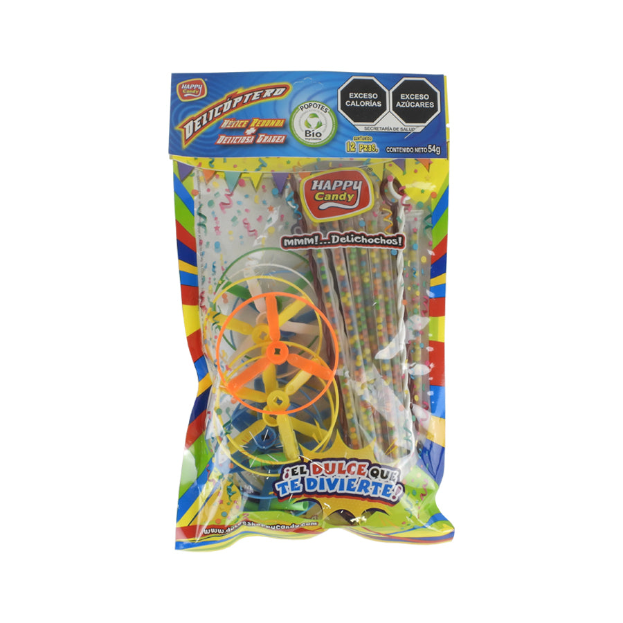 DELICOPTERO DULCE COMPRIMIDO LAS DELICIAS C12 PZAS