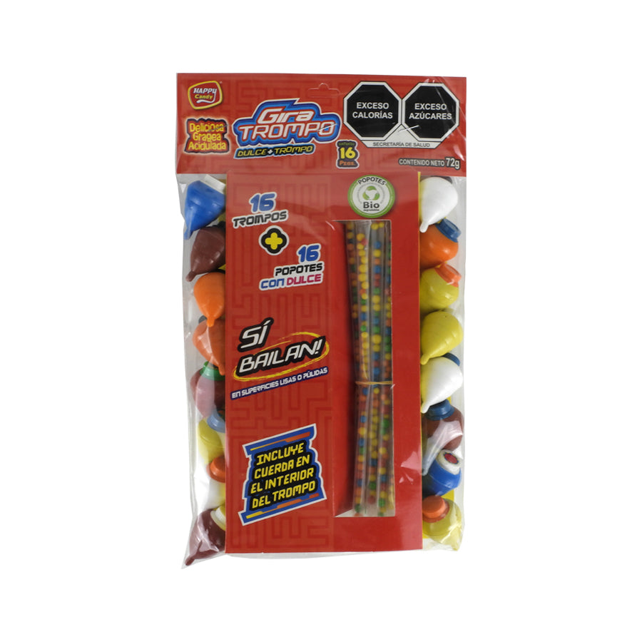 GIRATROMPO GRAGEA LAS DELICIAS C16 PZAS