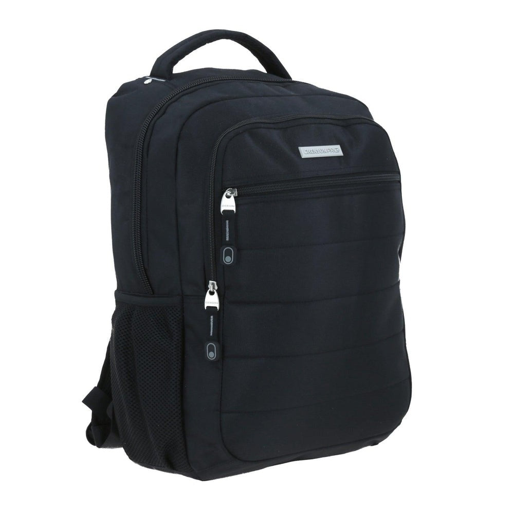 MOCHILA GRANDE CHENSON NEGRO PRO LEA CP65925-3