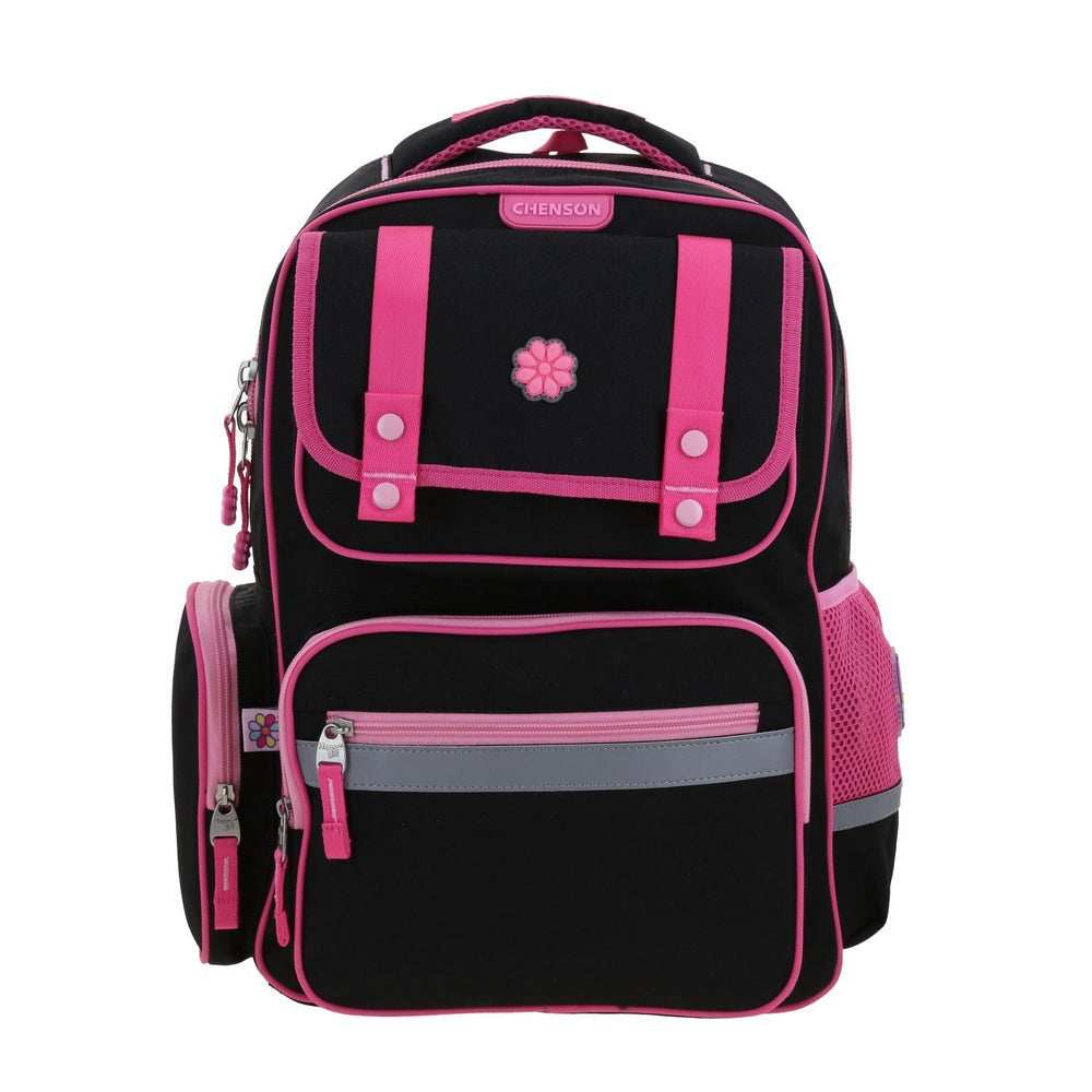 MOCHILA GRANDE CHENSON NEGRO HAPPY GIRL STRONG HG70204-3
