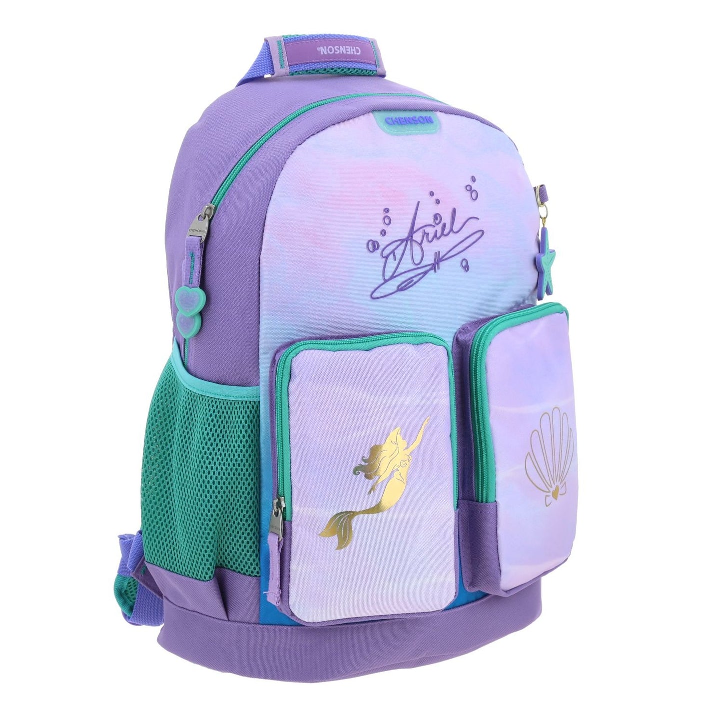 MOCHILA EXTRA GRANDE CHENSON LILA PRINCESAS DEEPER PR70266-V