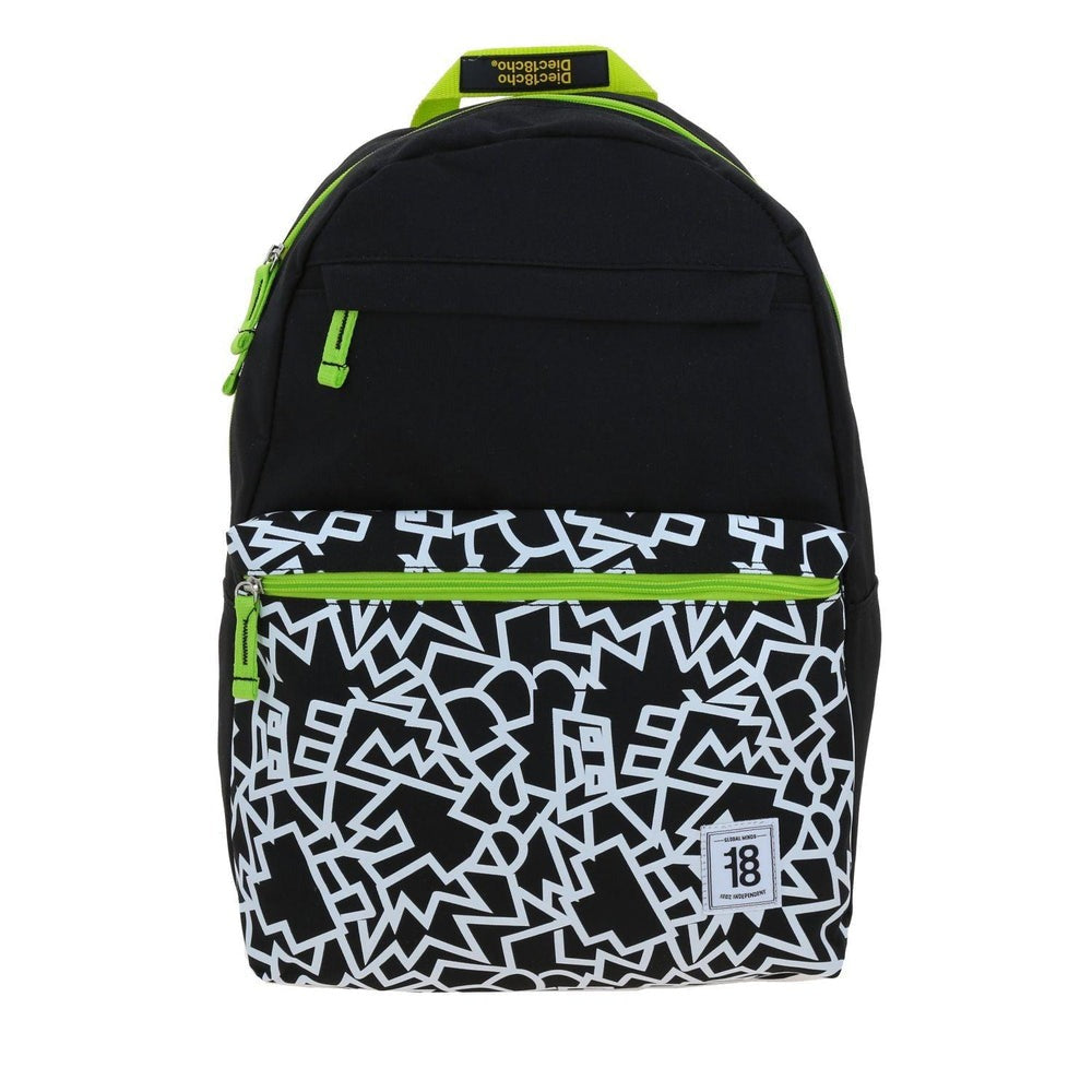 MOCHILA GRANDE CHENSON NEGRO 1818 CRAZY 1870300-3