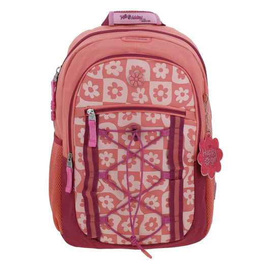 MOCHILA GRANDE CHENSON FUCHSIA HAPPY GIRL GRUVS HG70379-F
