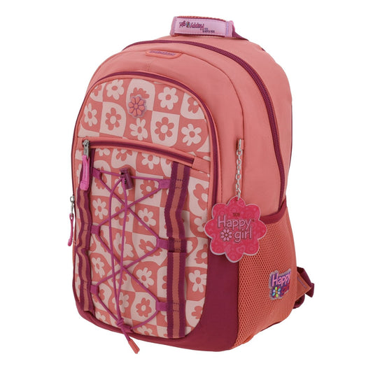 MOCHILA GRANDE CHENSON FUCHSIA HAPPY GIRL GRUVS HG70379-F