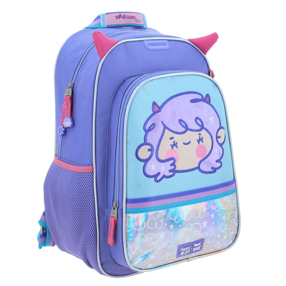 MOCHILA GRANDE CHENSON MORADO VANIA BACHUR MALVA VB70468-U