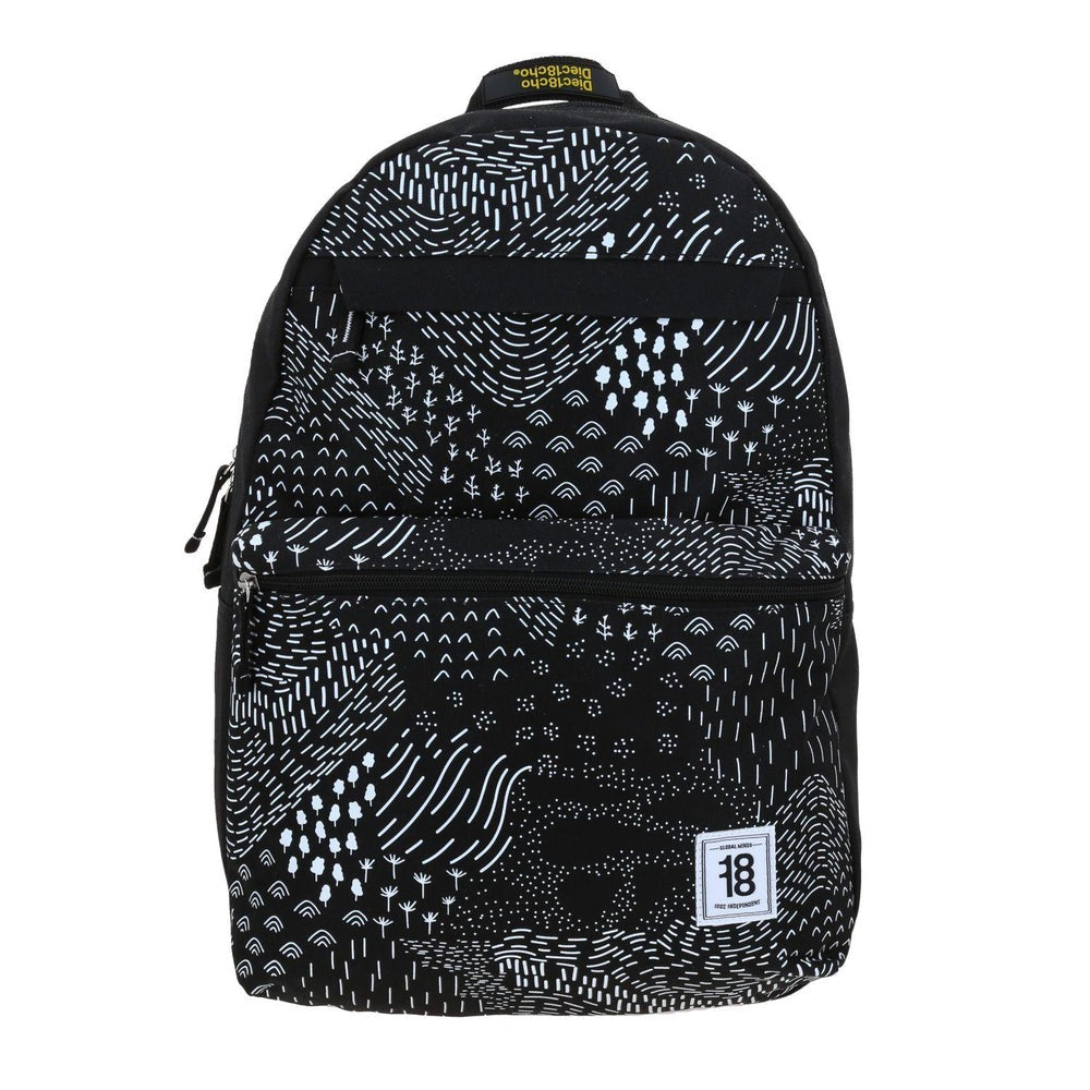 MOCHILA GRANDE CHENSON NEGRO 1818 CRAZY COLORS 1870477-3