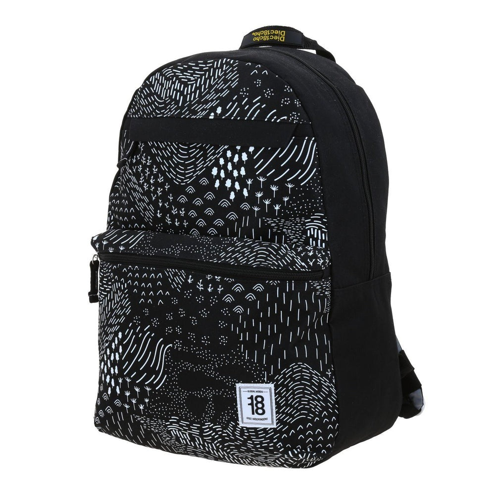 MOCHILA GRANDE CHENSON NEGRO 1818 CRAZY COLORS 1870477-3