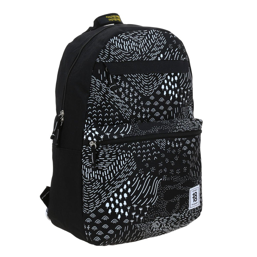 MOCHILA GRANDE CHENSON NEGRO 1818 CRAZY COLORS 1870477-3