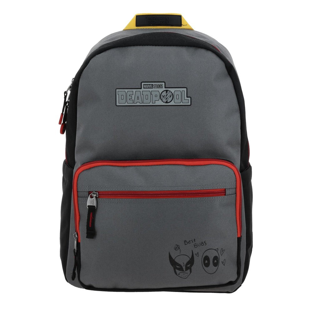 MOCHILA GRANDE CHENSON GRIS DEADPOOL PULVER DP70565-2