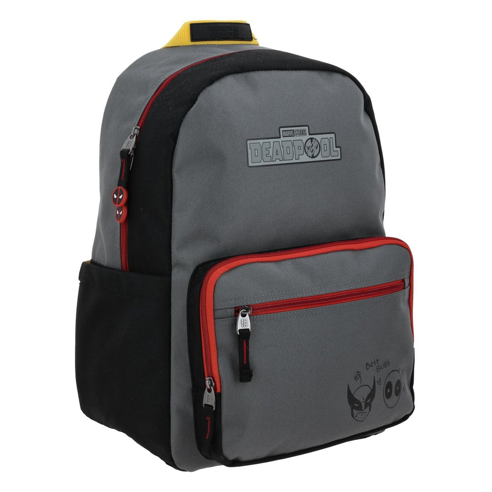 MOCHILA GRANDE CHENSON GRIS DEADPOOL PULVER DP70565-2