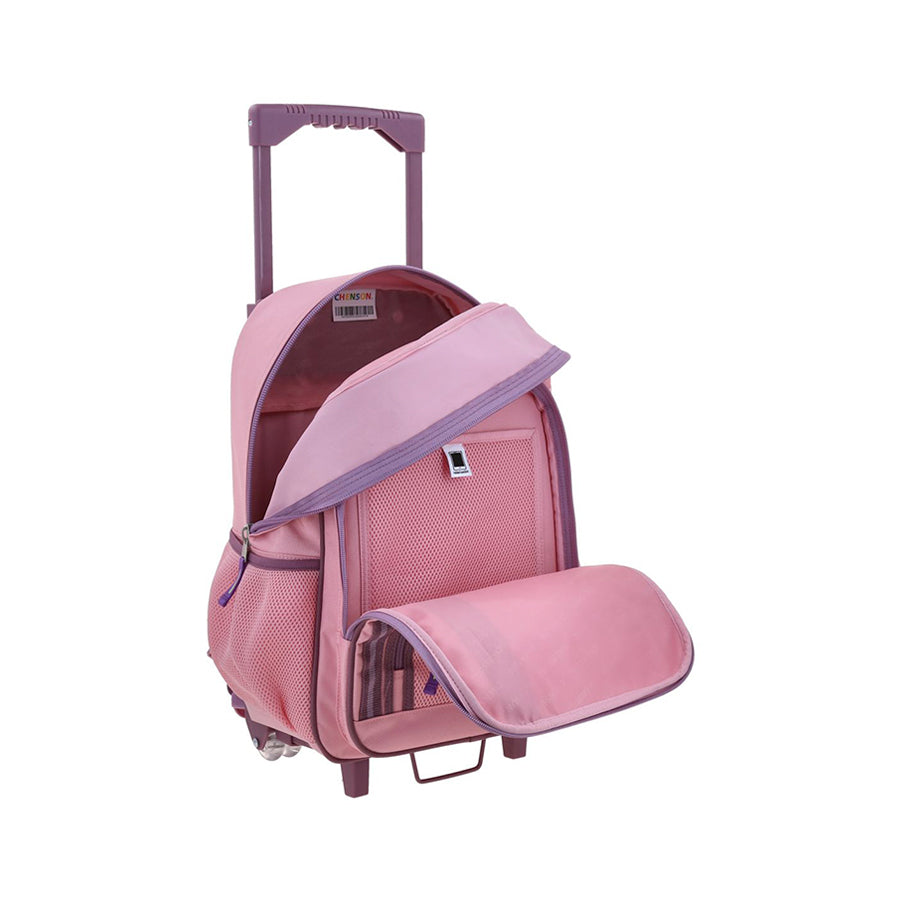 MOCHILA CON RUEDAS GRANDE CHENSON ROSA CHEY CH70933-P