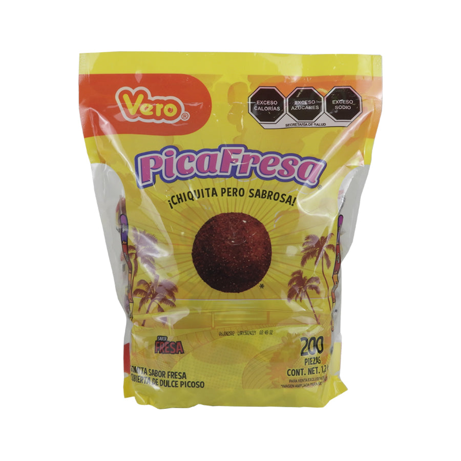 GOMITA CON CHILE VERO PICA FRESA PAQ C200 PZAS