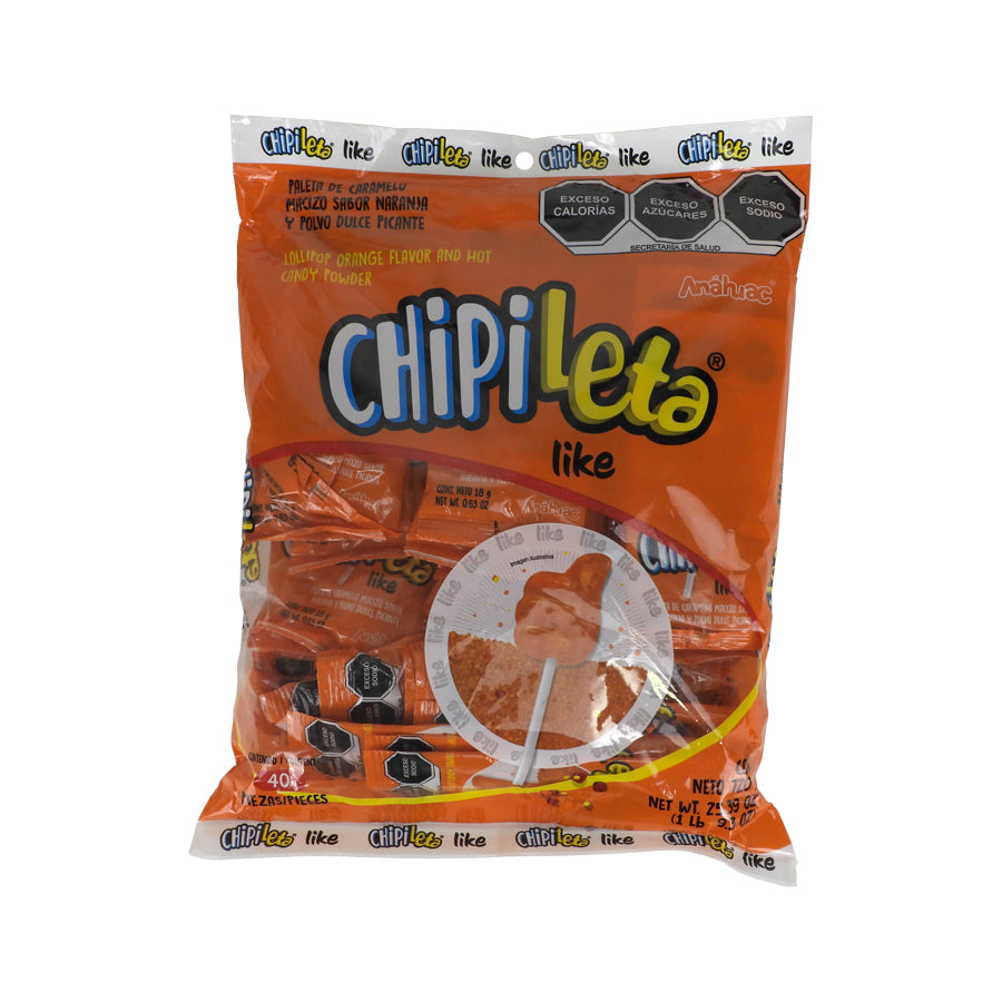 PALETA CHIPILETA LIKE PAQ 40 PZAS