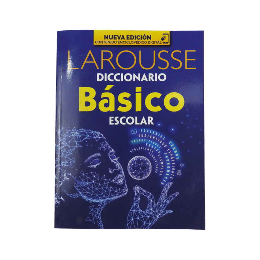 DICCIONARIO LAROUSSE BASICO ESCOLAR AZUL