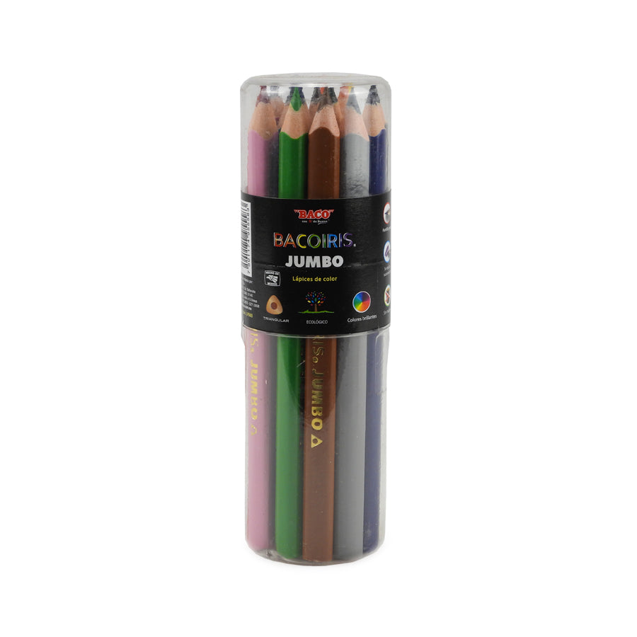 LAPICES DE COLORES BACO TRIANGULARES 16 PIEZAS