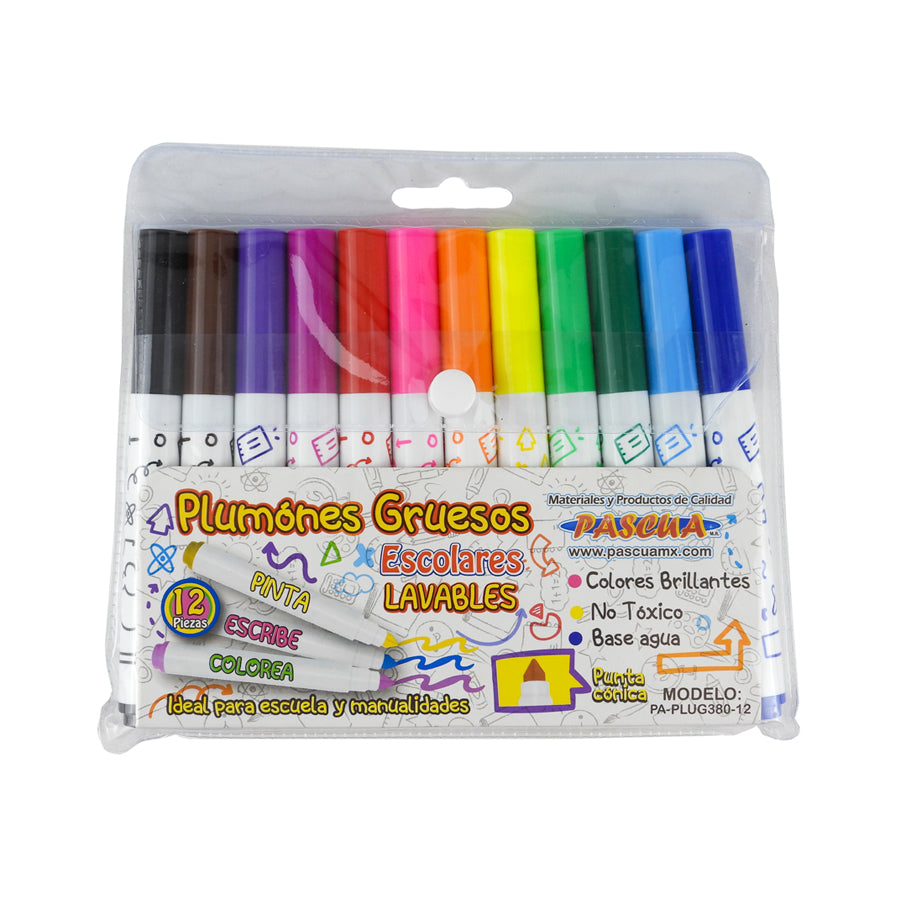 MARCADOR DE AGUA PASCUA PUNTA CONICA C12 PIEZAS