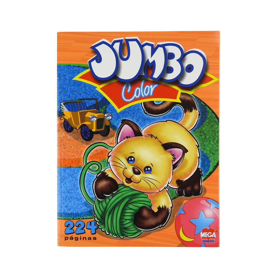 LIBRO PARA COLOREAR LAROUSSE JUMBO 4T 224 PAGINAS