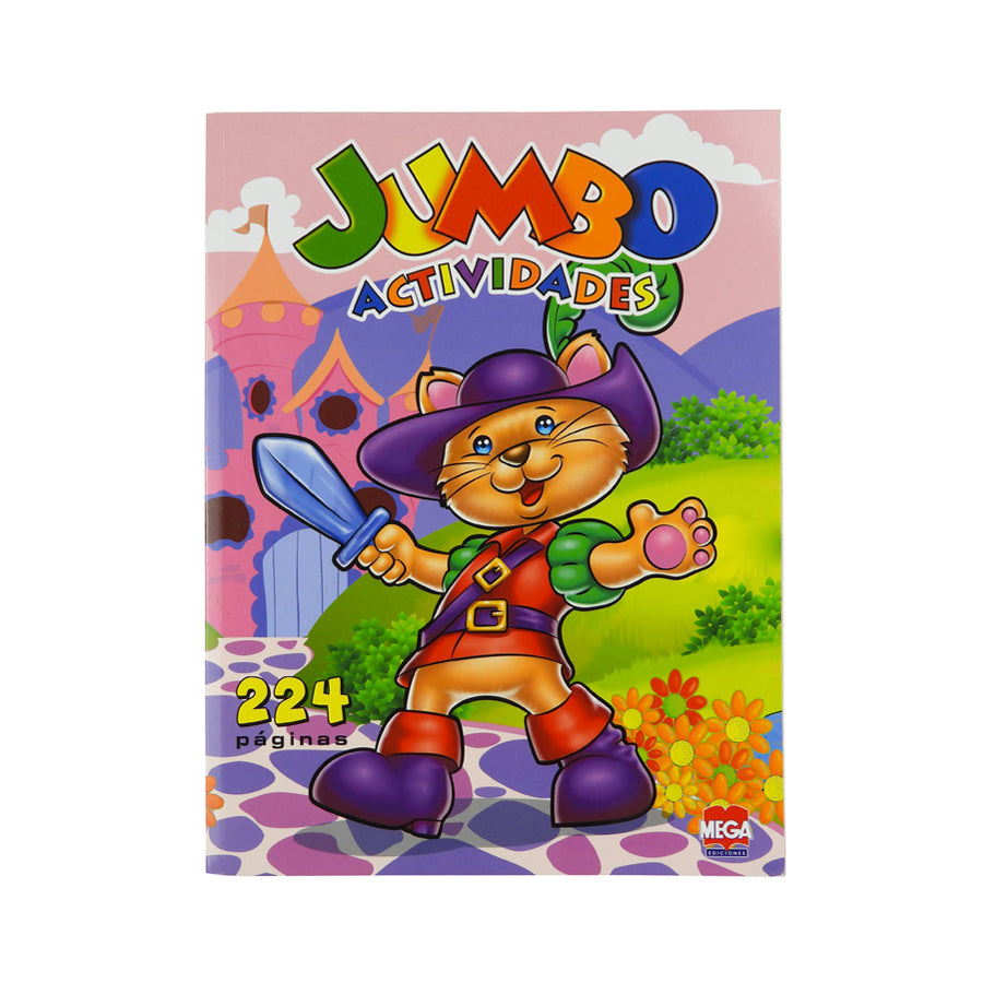 LIBRO DE ACTIVIDADES LAROUSSE JUMBO 4T 224 PAGINAS