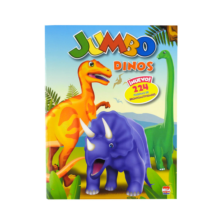 LIBRO DE ACTIVIDADES JUMBO ANIMALES Y DINOS ED.LAROUSSE