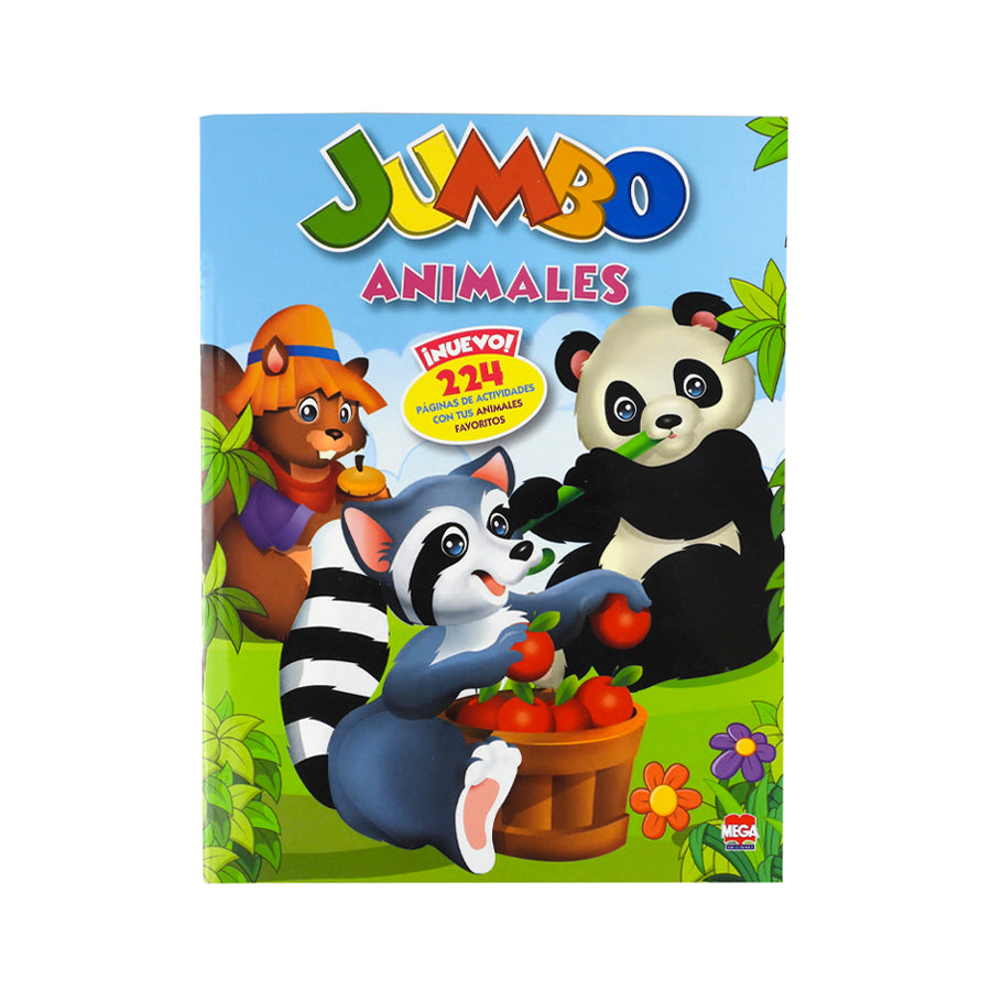 LIBRO DE ACTIVIDADES JUMBO ANIMALES Y DINOS ED.LAROUSSE