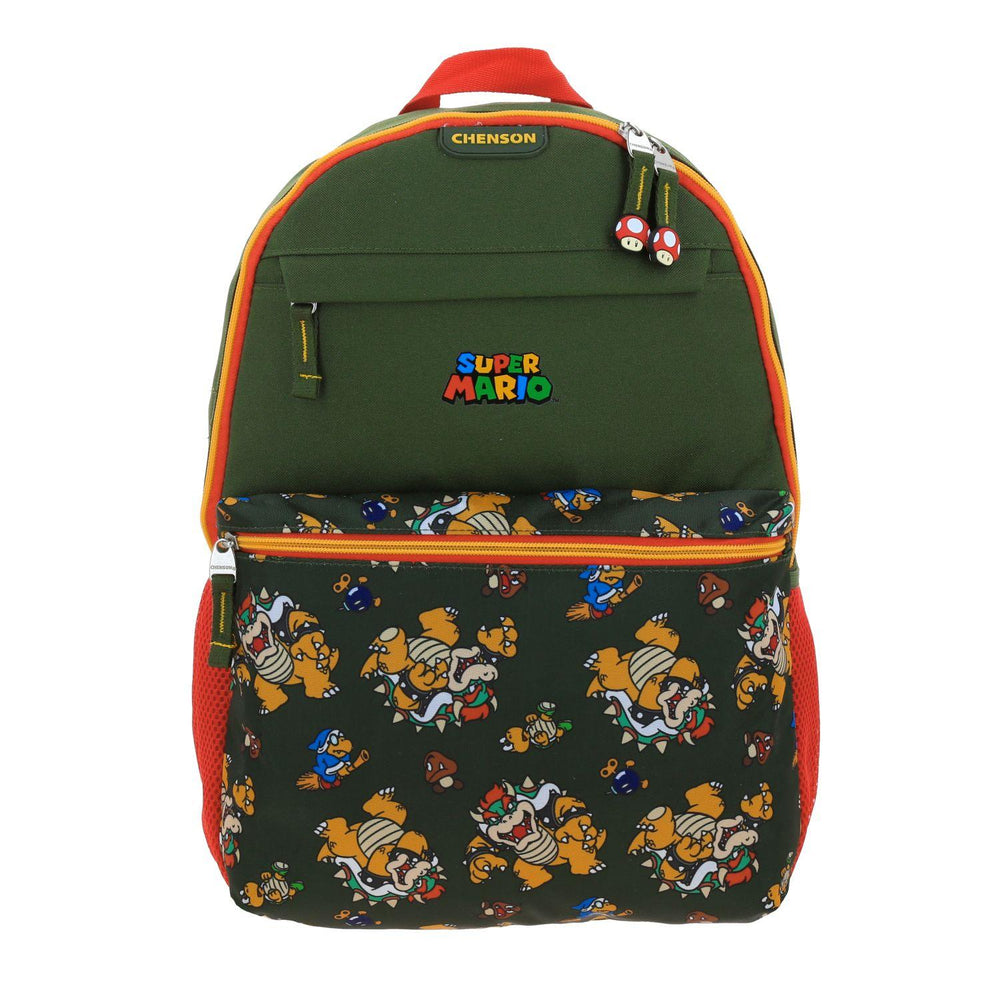 MOCHILA GRANDE CHENSON VERDE MARIO BROS WERBI MB66499-G