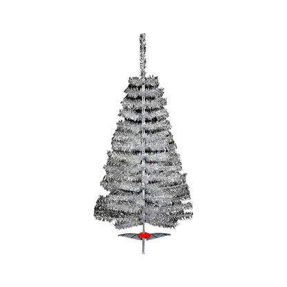 ARBOL DE NAVIDAD PINOPLASTIC ESPECIAL BLANCO PLATA No5 160CM