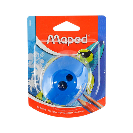 SACAPUNTAS MAPED TURBO 2 ORIFICIOS CON DEPOSITO 1 PIEZA