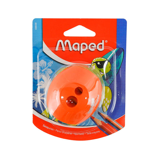 SACAPUNTAS MAPED TURBO 2 ORIFICIOS CON DEPOSITO 1 PIEZA