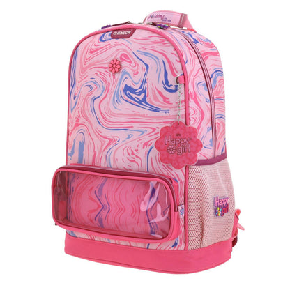 MOCHILA GRANDE CHENSON ROSA HAPPY GIRL OILY HG66268-P