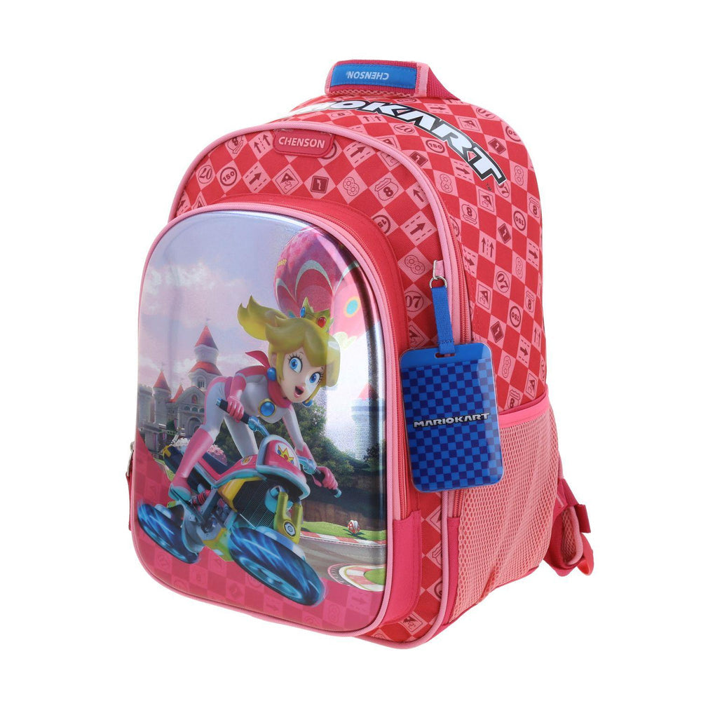 MOCHILA GRANDE CHENSON ROSA MARIO BROS PEAM MB66275-P