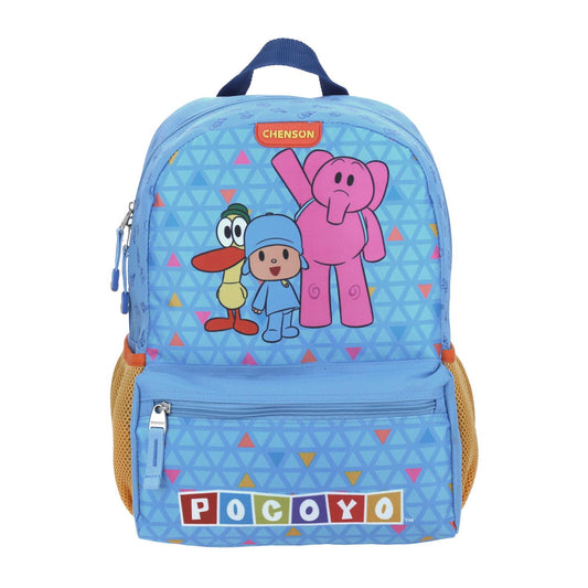 MOCHILA MEDIANA CHENSON AZUL POCOYO PRENS PY65751-9