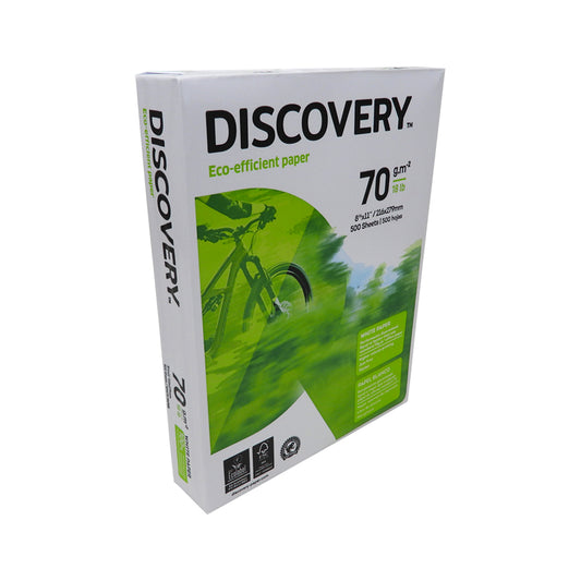 PAPEL BOND DISCOVERY CARTA BLANCO 500 HOJAS