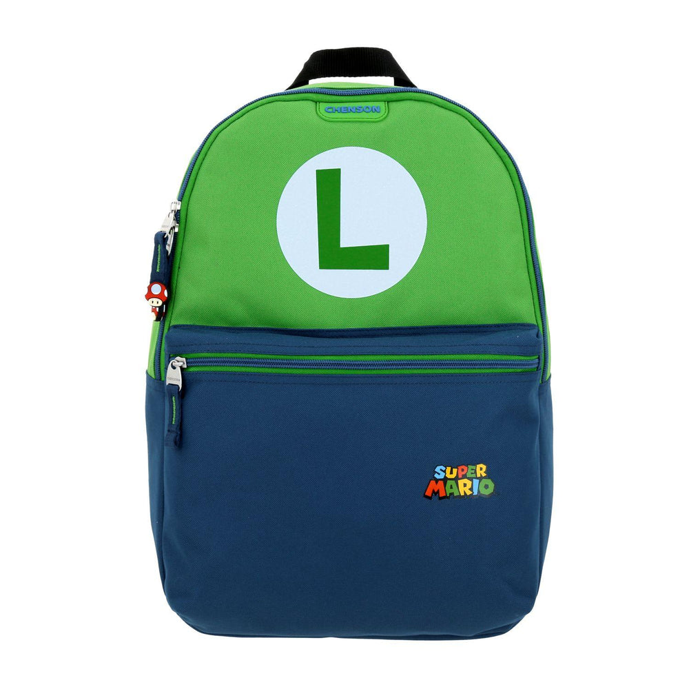 MOCHILA GRANDE CHENSON VERDE MARIO BROS TONSKY MB66505-G