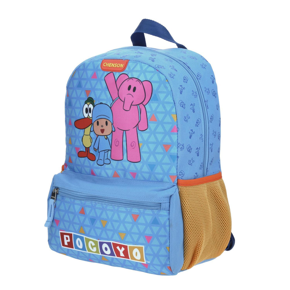 MOCHILA MEDIANA CHENSON AZUL POCOYO PRENS PY65751-9