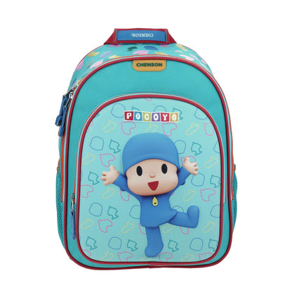 MOCHILA MEDIANA CHENSON VERDE POCOYO HAPOC PY65688-G