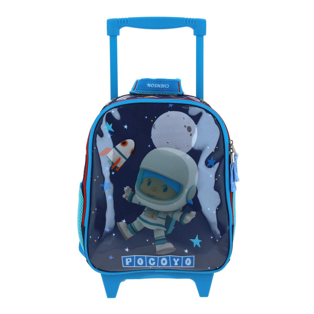 MOCHILA CON RUEDAS CHICA CHENSON AZUL POCOYO AUT PY65986-9