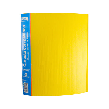 CARPETA DE PALANCA T/CARTA AMARILLO OPACO SUNFULL