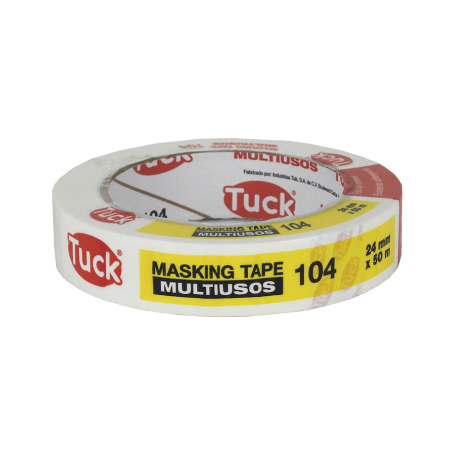 CINTA MASKING TAPE TUK 104/106 SINERMASK 24MM X 50M