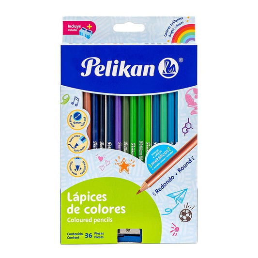 LAPICES DE COLORES R 36 L PELIKAN